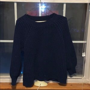 Navy blue sweater
